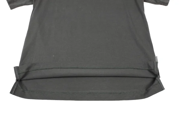 Yohji Yamamoto POUR HOMME Cotton Side Tag T-shirt K-166294_010