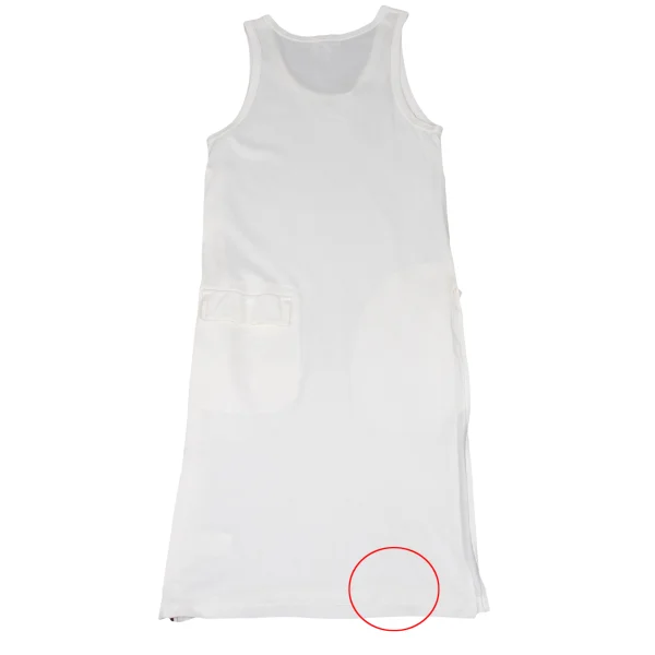 Yohji Yamamoto POUR HOMME Cotton Flap Pocket Long Tank Top K-166295_008