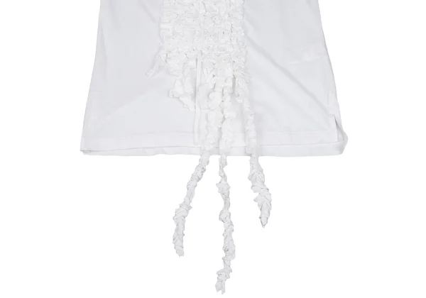 Yohji Yamamoto POUR HOMME Cotton Frill Paste Tank Top K-166296_006