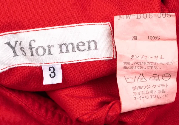 Y's for men Dyed Cotton Pintuck Shirt K-166299_014