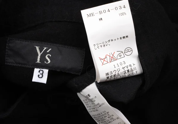 Y's for men Cotton Back Long Shirt K-166300_016