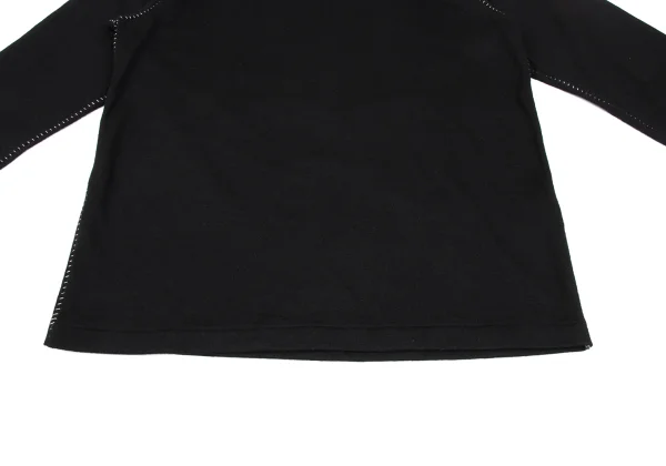 Y's for men Brushed Wool Side Stitch Knit Top K-166301_007