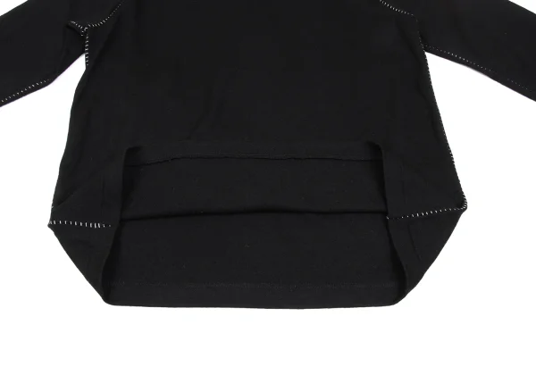 Y's for men Brushed Wool Side Stitch Knit Top K-166301_009