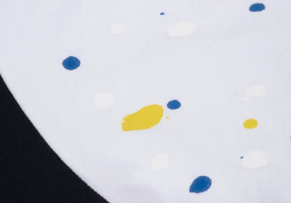 Y's for men Paint Printed Switching T-shirt K-166303_006