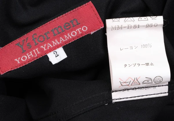 Y's for men Rayon Long Sleeve Shirt K-166305_014