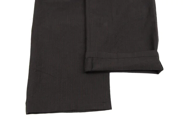 Y's Wool Striped Straight Pants K-166308_007