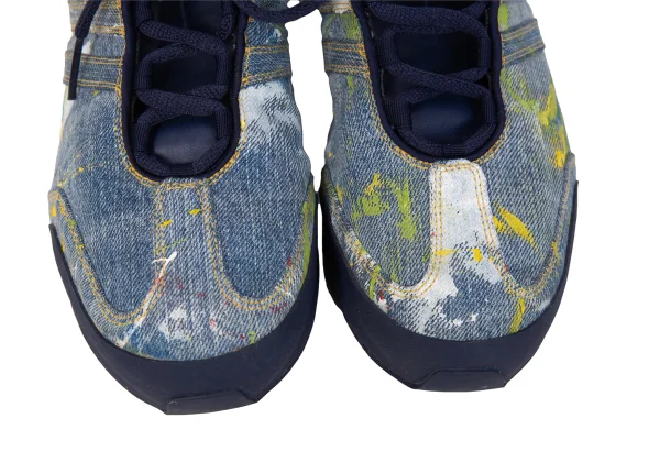 Yohji Yamamoto×adidas Painted denim Sneakers K-166311_005