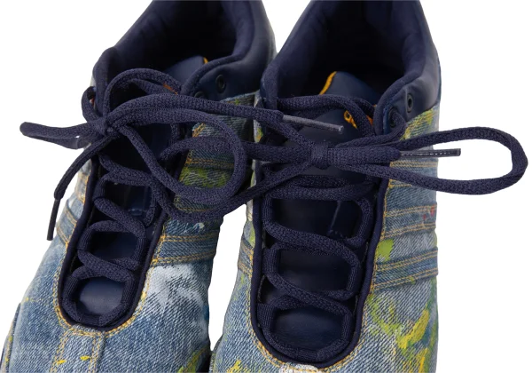 Yohji Yamamoto×adidas Painted denim Sneakers K-166311_006