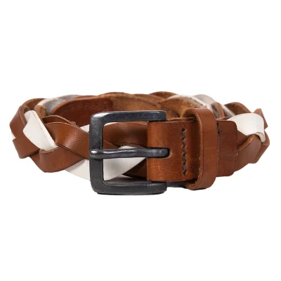 Y's for men Braiding Leather Belt