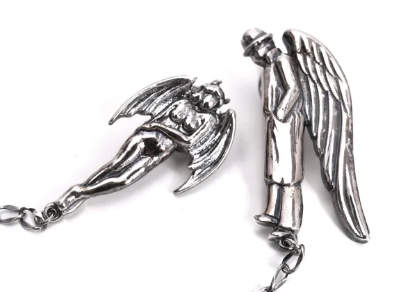 Y's for men 950 Silver Angel Collar Pin K-166318_002