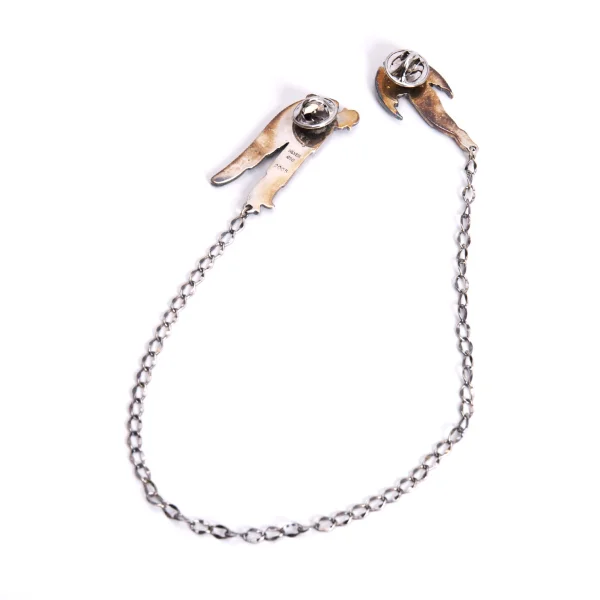 Y's for men 950 Silver Angel Collar Pin K-166318_004