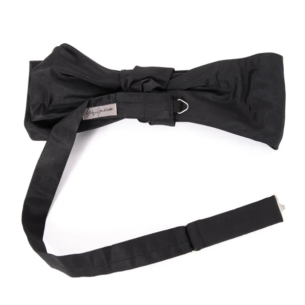 Yohji Yamamoto Silk Poly Bow tie K-166324_004