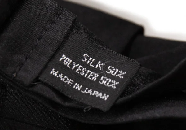 Yohji Yamamoto Silk Poly Bow tie K-166324_006