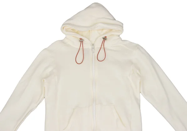 PINK HOUSE×DUVETICA Cotton Blend Brushed Double Zip Hoodie K-166327_003