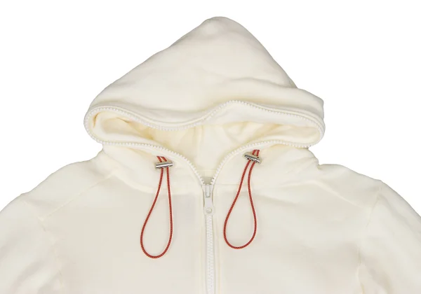PINK HOUSE×DUVETICA Cotton Blend Brushed Double Zip Hoodie K-166327_004