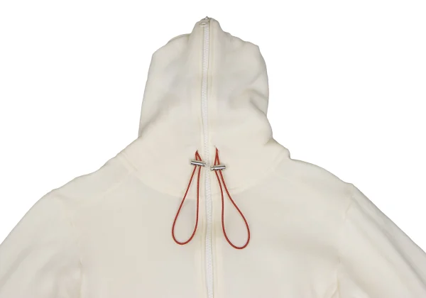 PINK HOUSE×DUVETICA Cotton Blend Brushed Double Zip Hoodie K-166327_006