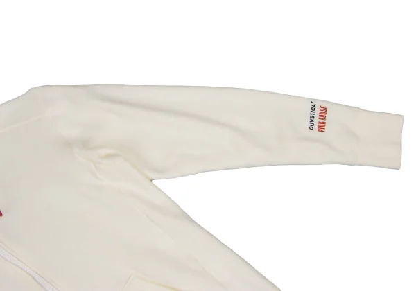 PINK HOUSE×DUVETICA Cotton Blend Brushed Double Zip Hoodie K-166327_007