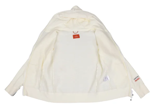 PINK HOUSE×DUVETICA Cotton Blend Brushed Double Zip Hoodie K-166327_013