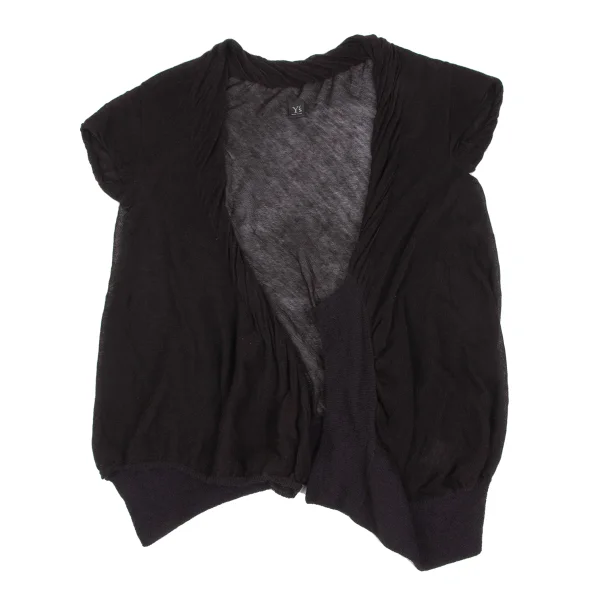 Y's French Sleeve Deformation Knit Cardigan K-166331_002