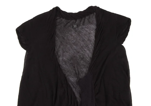 Y's French Sleeve Deformation Knit Cardigan K-166331_003