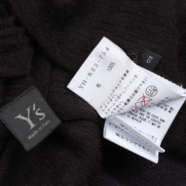 Y's French Sleeve Deformation Knit Cardigan K-166331_016