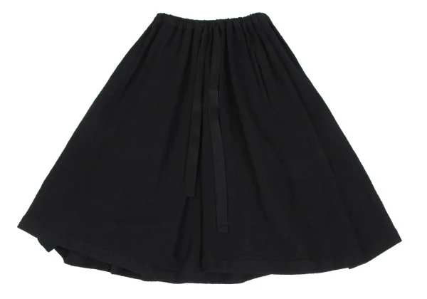 Y's Wool Drawstring Skirt K-166333_002