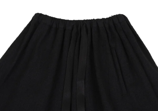 Y's Wool Drawstring Skirt K-166333_003