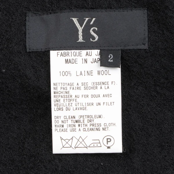 Y's Wool Drawstring Skirt K-166333_011