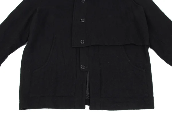 Y's Half Layered Wool Jacket K-166334_009