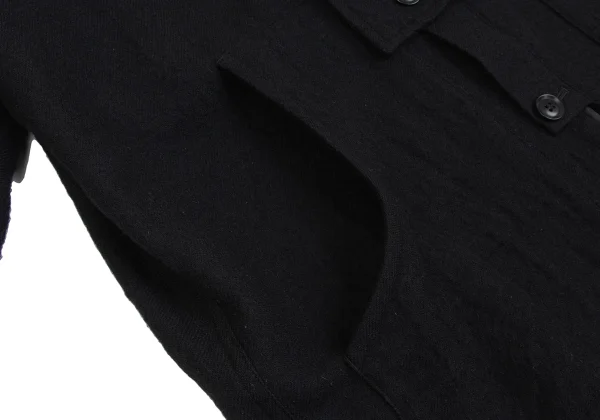 Y's Half Layered Wool Jacket K-166334_010