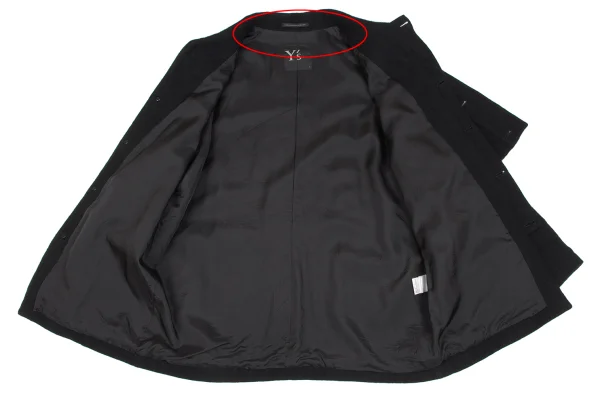 Y's Half Layered Wool Jacket K-166334_012