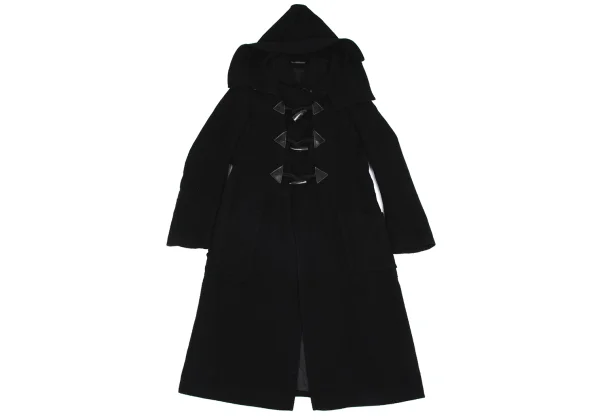 Y's Wool Blend Hood Detachable Duffle Coat K-166335_002