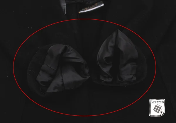 Y's Wool Blend Hood Detachable Duffle Coat K-166335_010