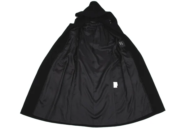 Y's Wool Blend Hood Detachable Duffle Coat K-166335_014