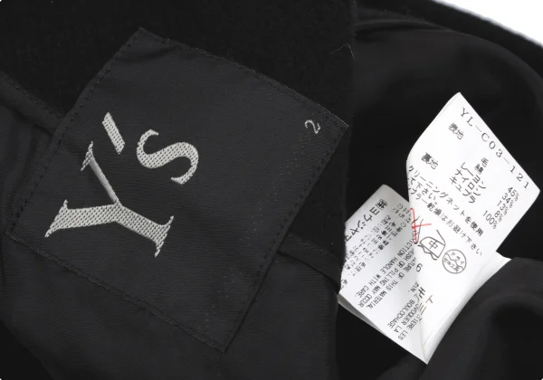 Y's Wool Blend Hood Detachable Duffle Coat K-166335_018