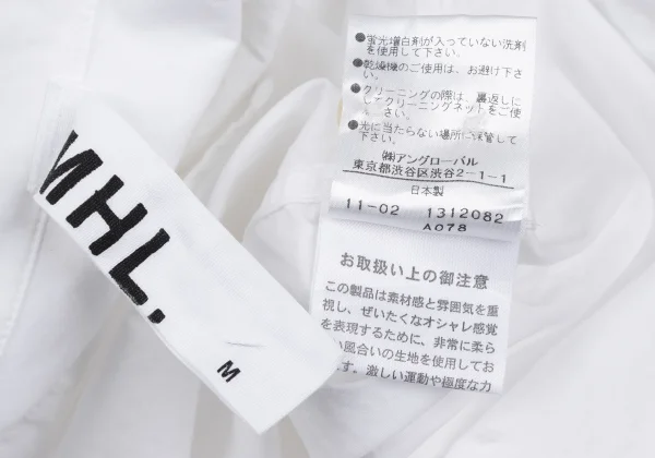 MHL Open Collar Cotton Shirt K-166336_018