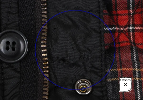 JUNYA WATANABE MAN×DUVETICA Checked Lining Quilted Down Jacket K-166340_012