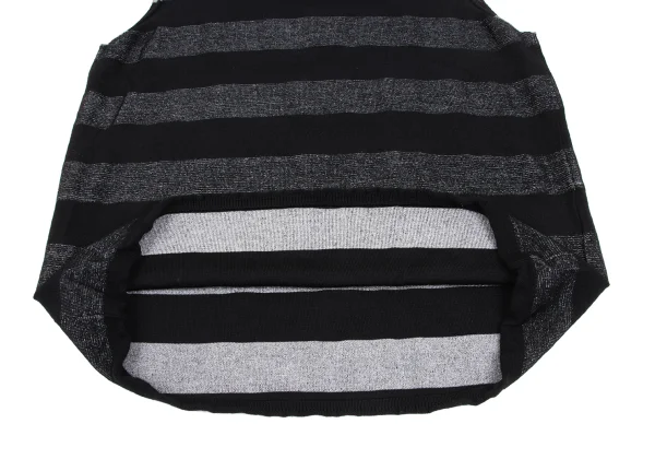 COMME des GARCONS HOMME PLUS Striped Sleeveless Knit Vest K-166341_005
