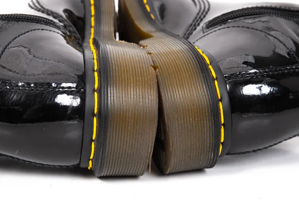 Dr.Martens 1B60 20 Hole Enamel Side Zip Long Boots K-166343_014