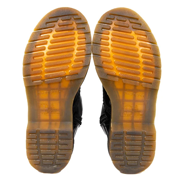 Dr.Martens 1B60 20 Hole Enamel Side Zip Long Boots K-166343_015