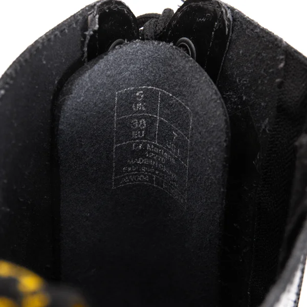 Dr.Martens 1B60 20 Hole Enamel Side Zip Long Boots K-166343_017