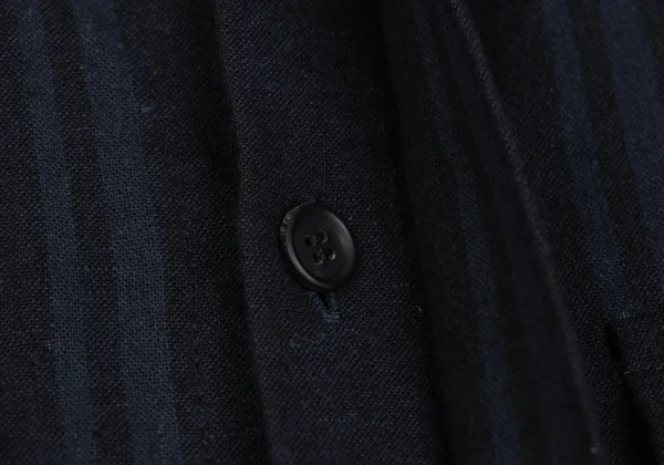 サイトS'YTE リネンコットンストライプ半袖シャツ 紺青3 K-166347_004