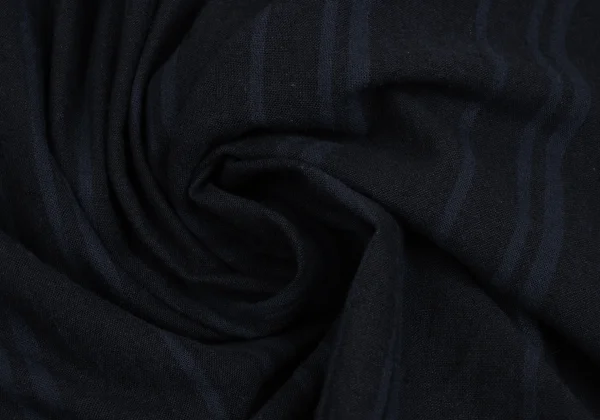 サイトS'YTE リネンコットンストライプ半袖シャツ 紺青3 K-166347_010