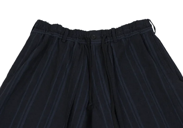 S'YTE Linen Cotton Striped Wide Wrap Pants K-166348_002