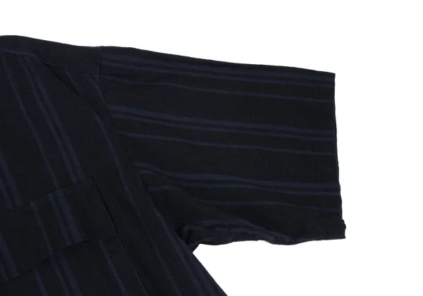 S'YTE Linen Cotton Striped Short Sleeve Shirt & Pants K-166349_005