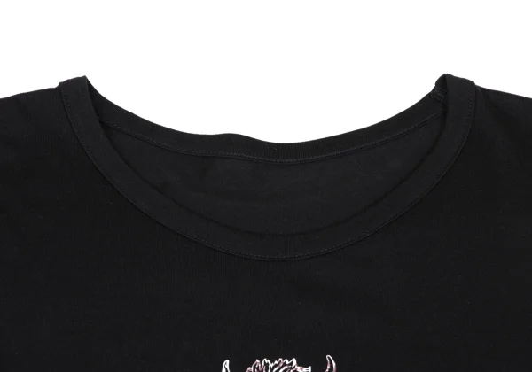 Ground Y×The Haunted Mansion Hem Zip Design Printed Top K-166351_003