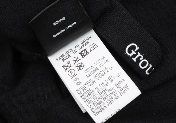 Ground Y×The Haunted Mansion Hem Zip Design Printed Top K-166351_015