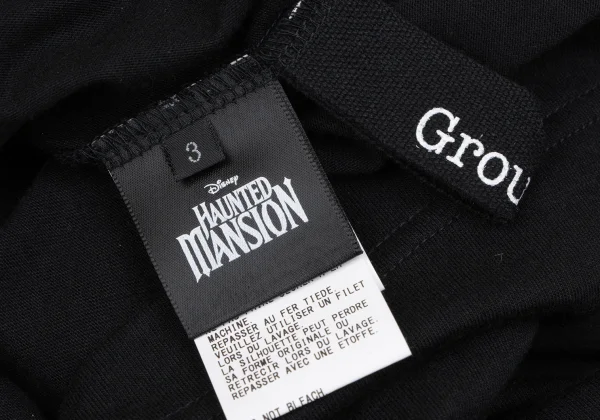 Ground Y×The Haunted Mansion Hem Zip Design Printed Top K-166351_017