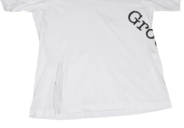 Ground Y Logo Printed Slit Loose Fit T Shirt K-166352_006