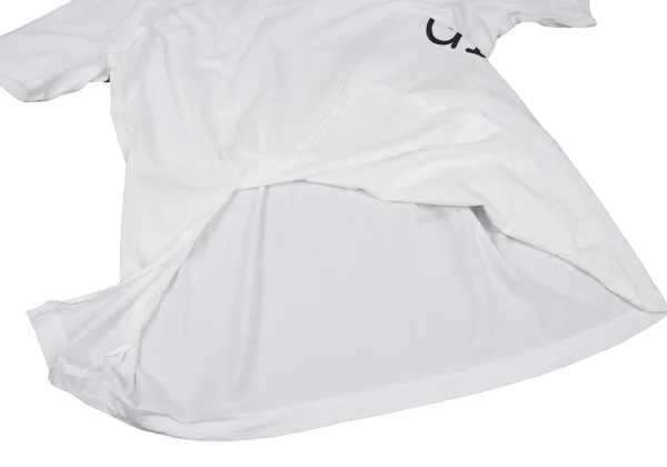 Ground Y Logo Printed Slit Loose Fit T Shirt K-166352_009